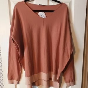 NWT petal dew two toned sweater